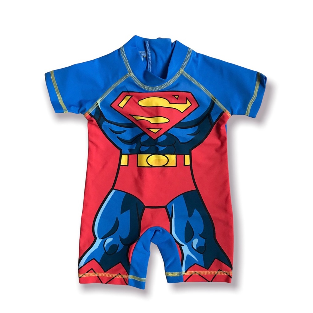 NWOT Next (UK) Superman Rashguard Size 3-6 Months